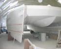 Hull of GRP Catamaran for finishing 