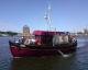 Motor yacht for sport fishing