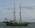 Seagoing staysail schooner