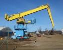 Crawler Crane Demag 6 t for scrap discharge