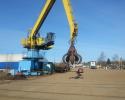 Crawler Crane Demag 6 t for scrap discharge