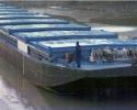 4 river dry cargo barges 1.400 tons