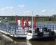 2 barki g�rnopok�adowe jako estrada, bar
