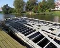 Steel pontoon