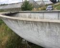 Concrete hull of fishing boat 8.30 m 